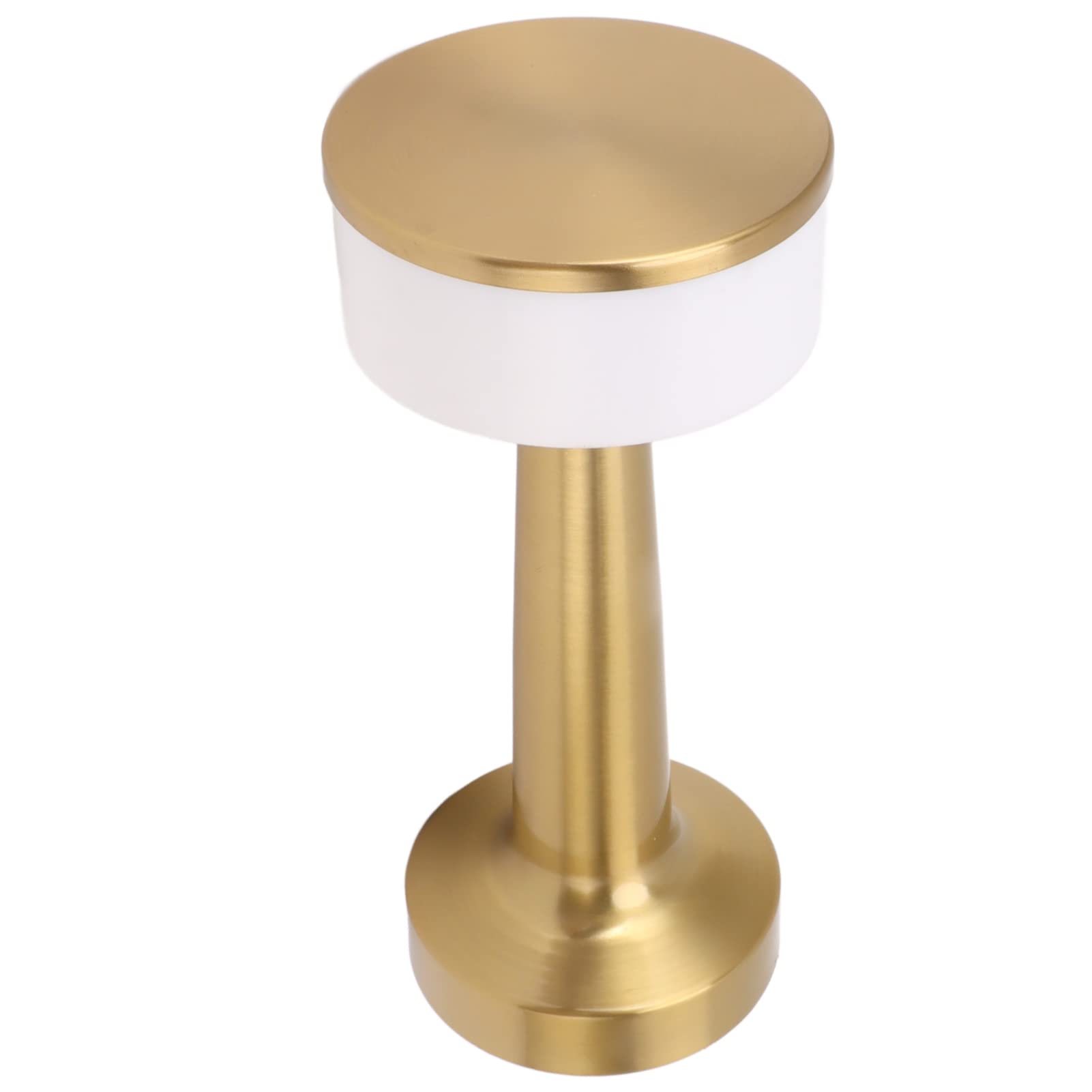 Hyuduo Portable Touch Night Light With 3 Color Usb Charging Metal Retro Nightstand Lamp Bedside Lamps For Restaurant Bedroom Bars Home