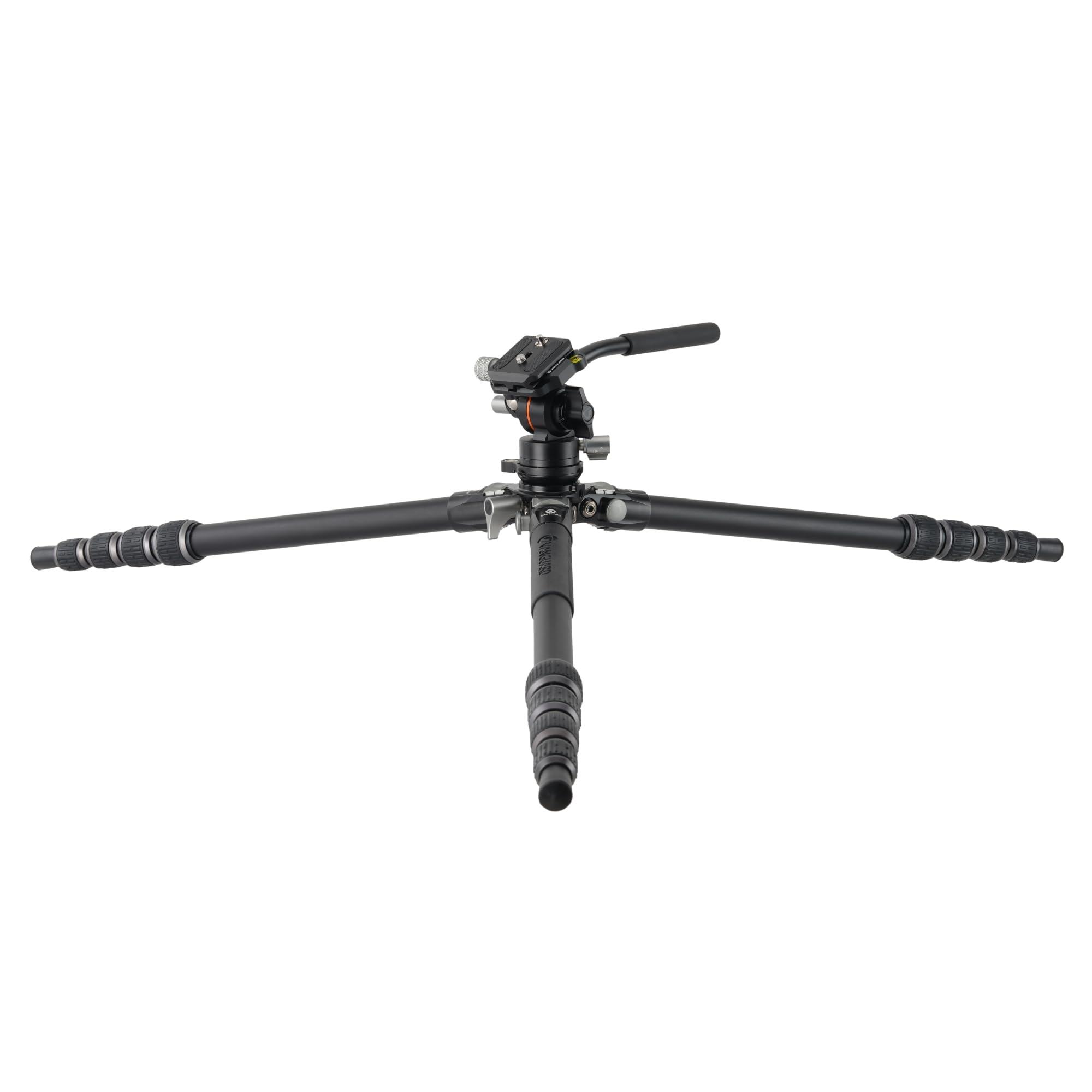 Vanguard Alta Pro 3Vlt 235Av12 Aluminum Travel Tripod With Leveling Base And Veo Pv-12 Compact Video Head