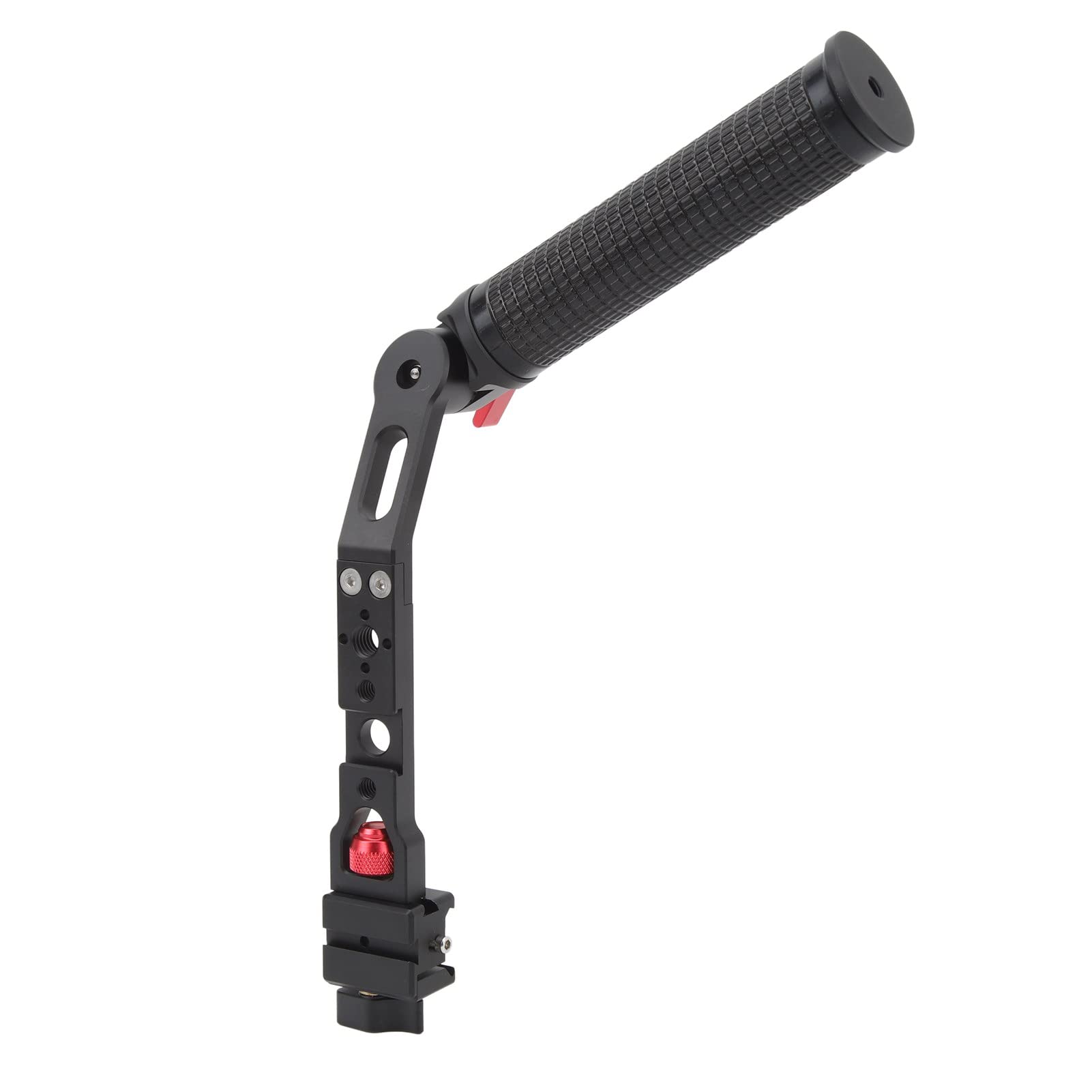 Wisoqu Stabilizer Hand Grip, 1/4 Inch Screw Holes High Strength 3/8 Inch Screw Holes Adjustable Handle Grip Aluminum Alloy For Dji Ronin Rsc2 For Dji Ronin Rs2