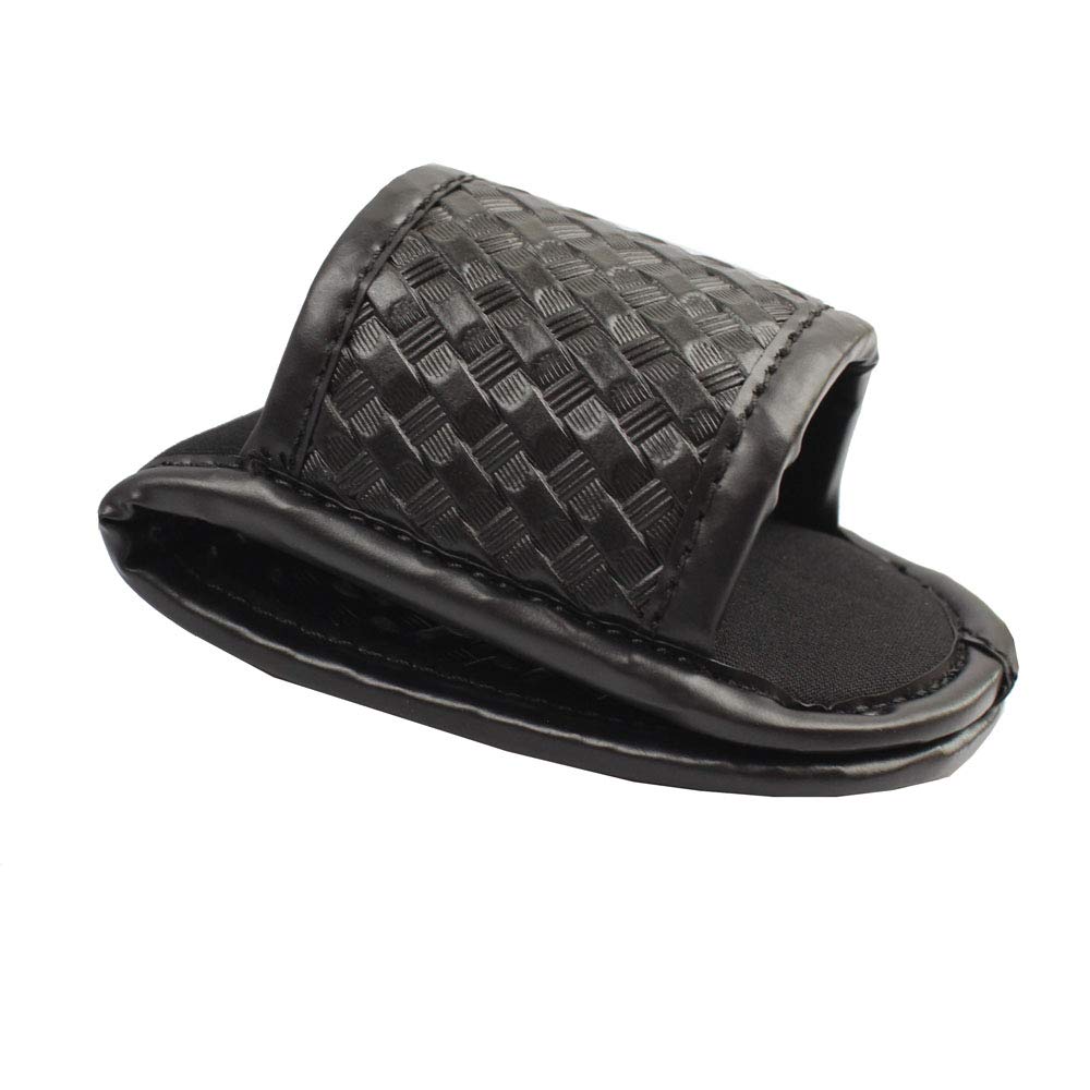 RocoUtility Basketweave Open Top D Cell Compact Light Holder, Duty Belt Accessories-Flashlight Pouch Holster