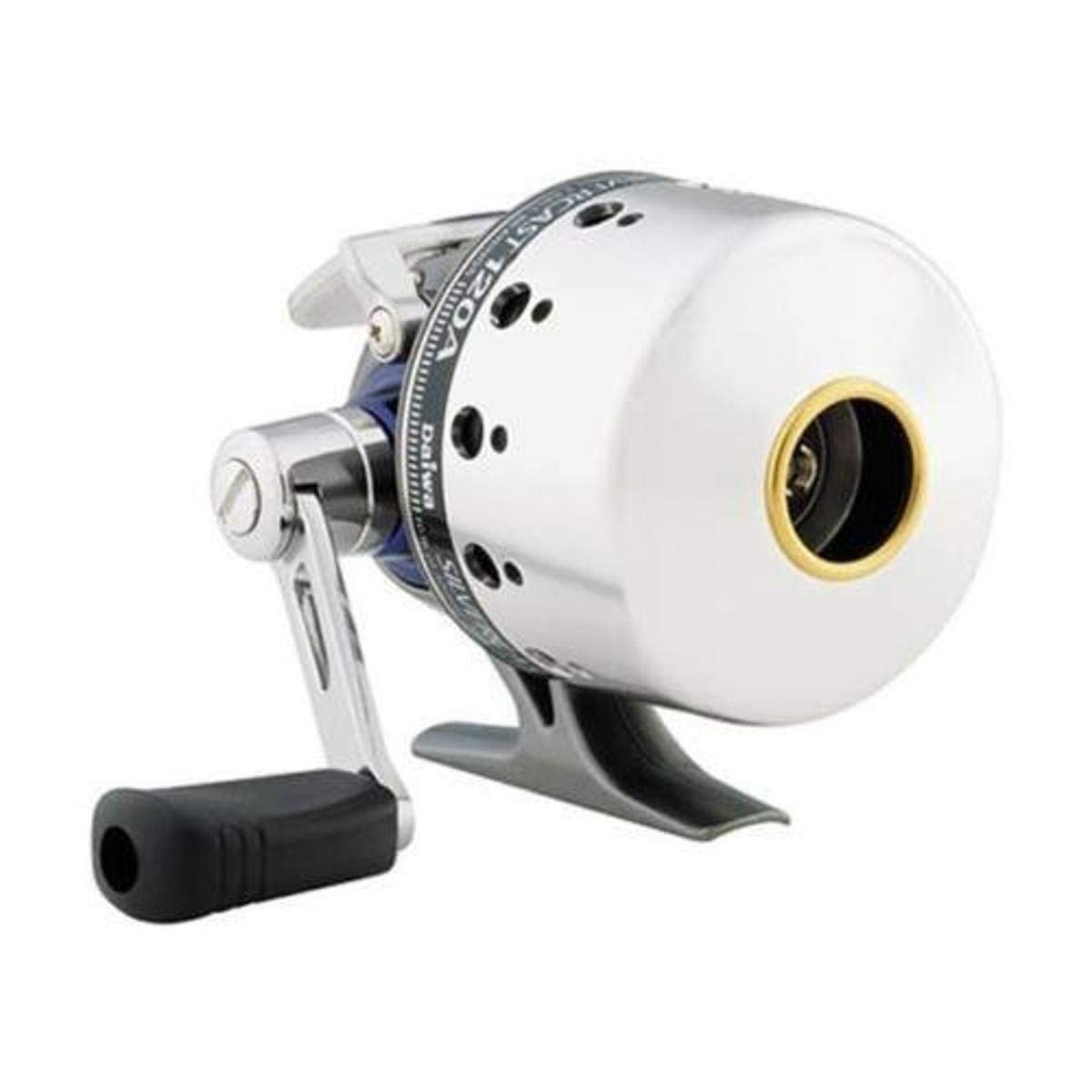 Daiwa Silvercast-A 8Lbs Test Spincast Reel, Silver- Sc80A-Cp