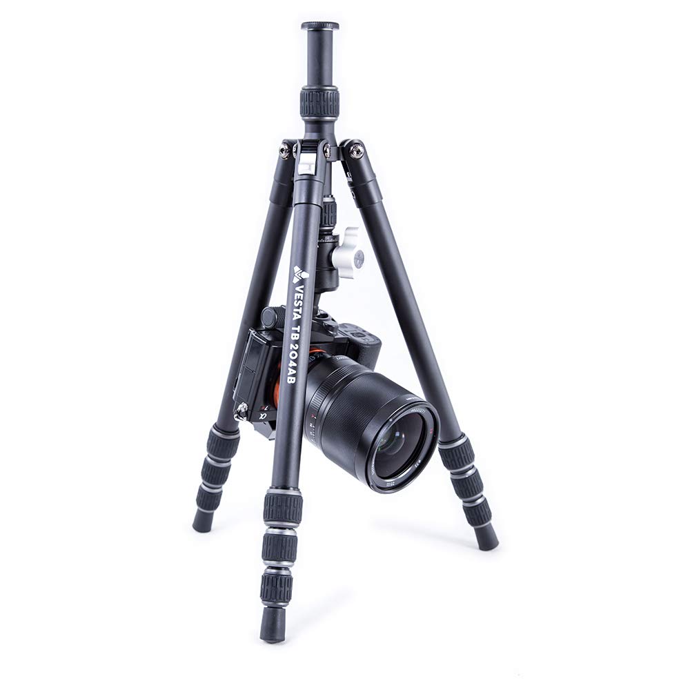 Vanguard Vesta Tb204Ab Compact Aluminum Travel Tripod With Ball Head