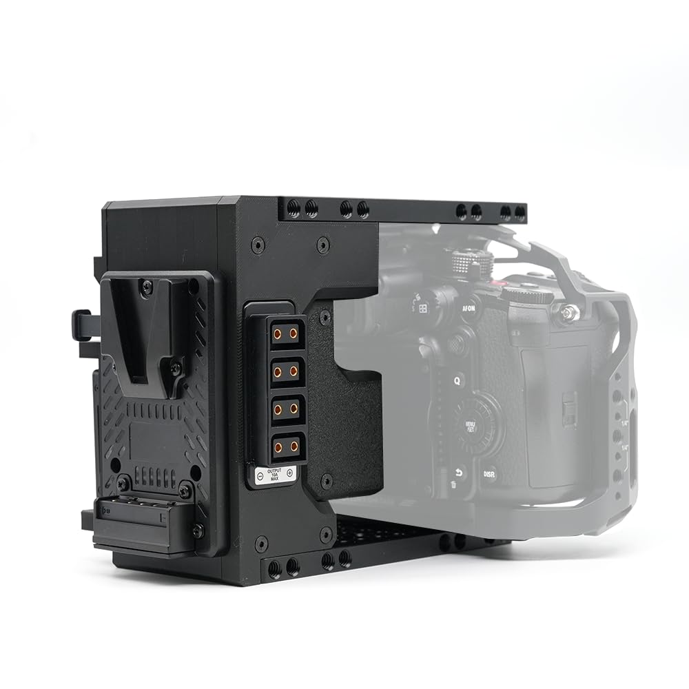 Ztianfoto Fusionrig Camera Cage Expansion Module Cineback Compatible With Panasonic Lumix Gh6/Gh7