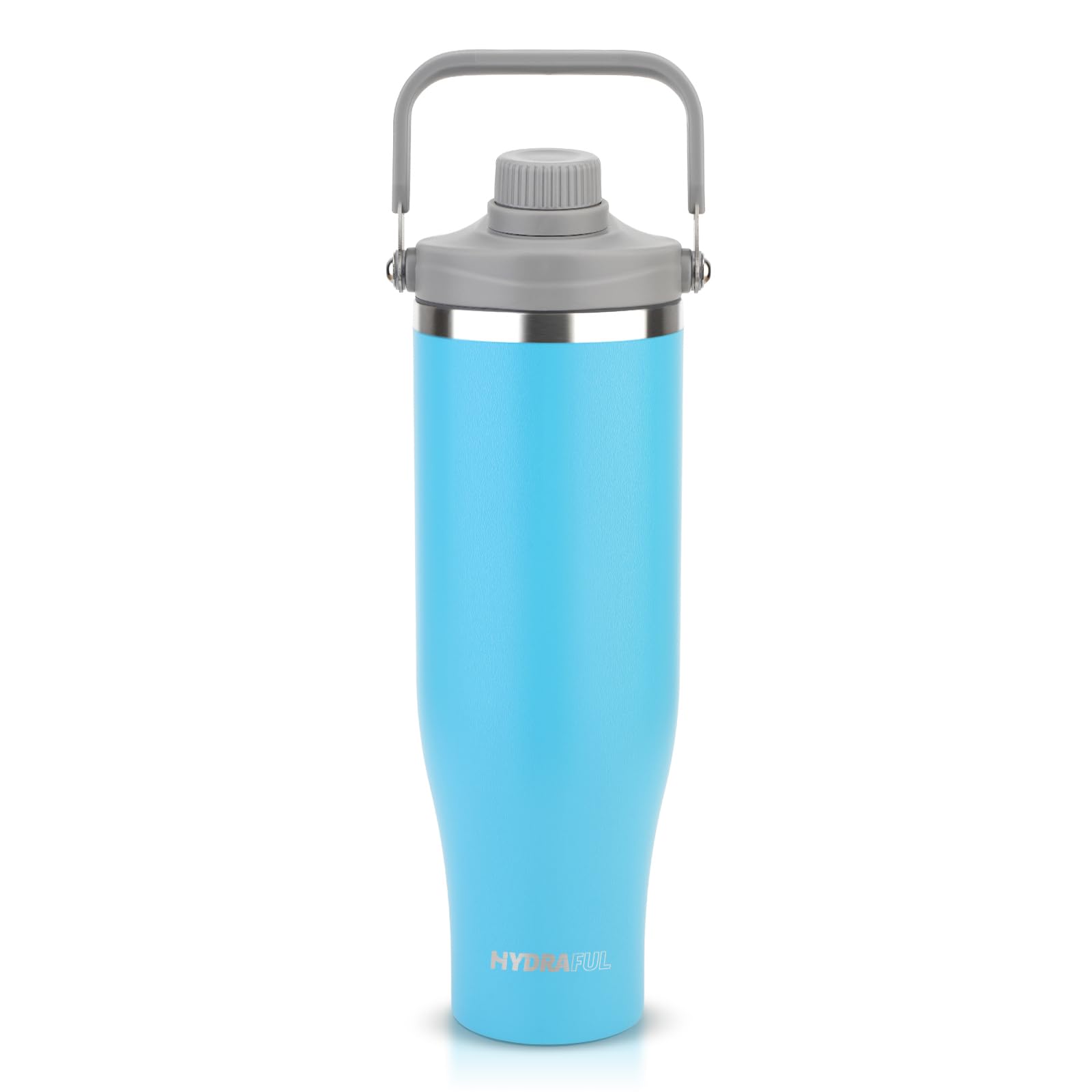 50 Oz Stainless Steel Water Bottle With Spout Lid & Handle, Insulated Large Hydration Bottle