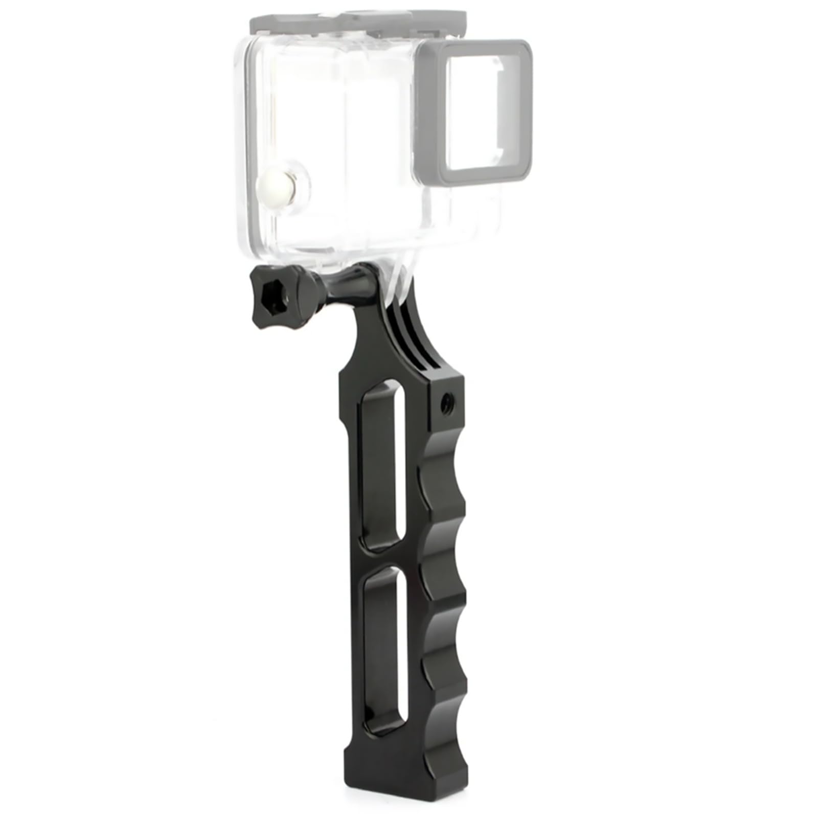 Moudoauer Ergonomic Hand Grip Stabilizer With 1/4 Screw Holes For Digital Video Camera Camcorder Action Camera Led Light