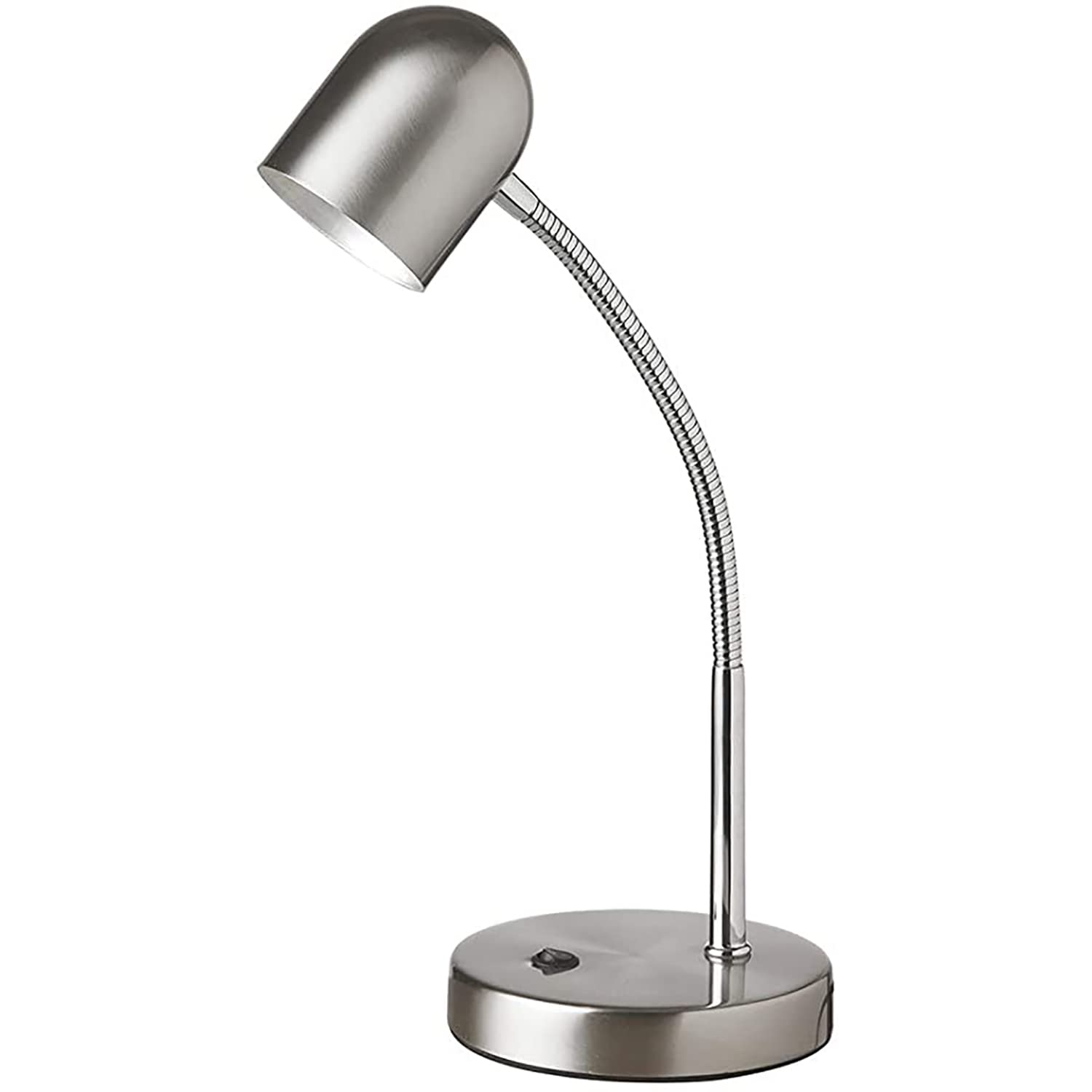Dainolite Ltd 134Ledt-Sc Contemporary Modern Led Table Lamp In Pewter, Nickle, Silver Finnish Finnish, 5.12 Inches