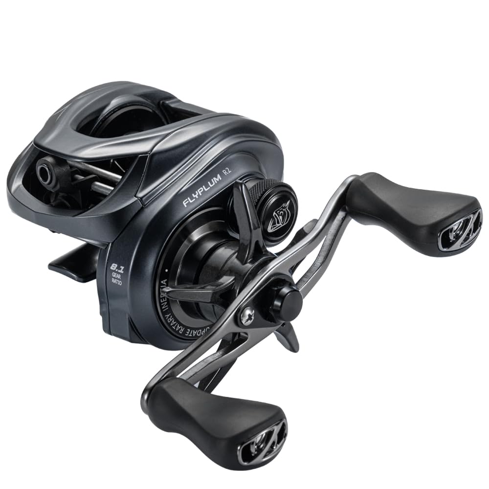 Soloking Flyplum Baitcasting Fishing Reels, 5.6Oz Ultralight Baitcaster Fishing Reel With 12Lb Drag Power, 8.1:1 Gear Ratio And 6+1 Bearing Reels Equipped For Saltwater Freshwater Outdoor