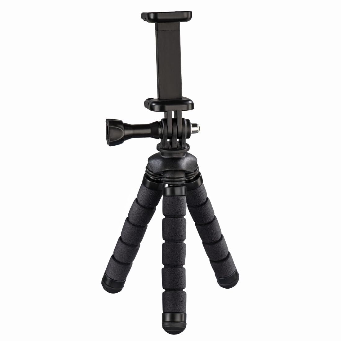 Hama 4609 Flex Mini Tripod For Smartphone And Gopro, 14Cm, Black