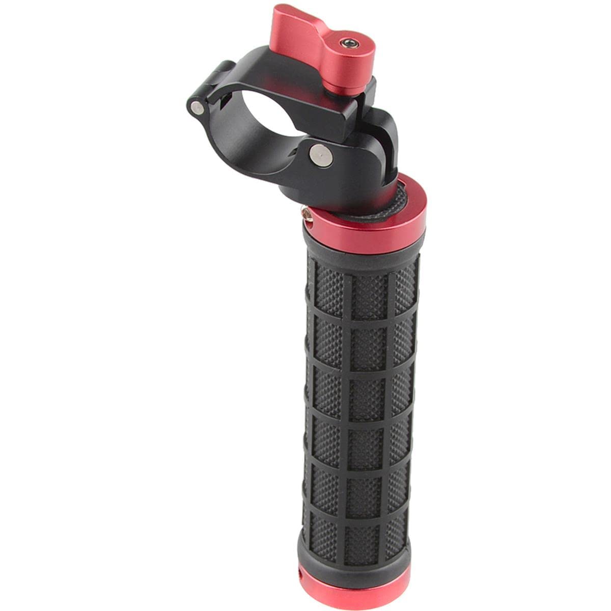 Camvate Right And Left Hand Rubber Handle Grips With 25Mm Rod Clamps For Dji Ronin-M