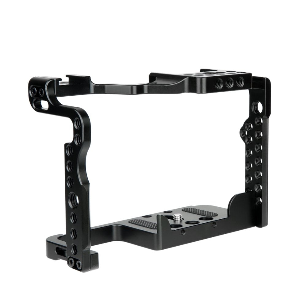 Niceyrig Cage For Panasonic Lumix G9/Gh5Ii/Gh5/Gh5S, With Nato Rail Cold Shoe - 349