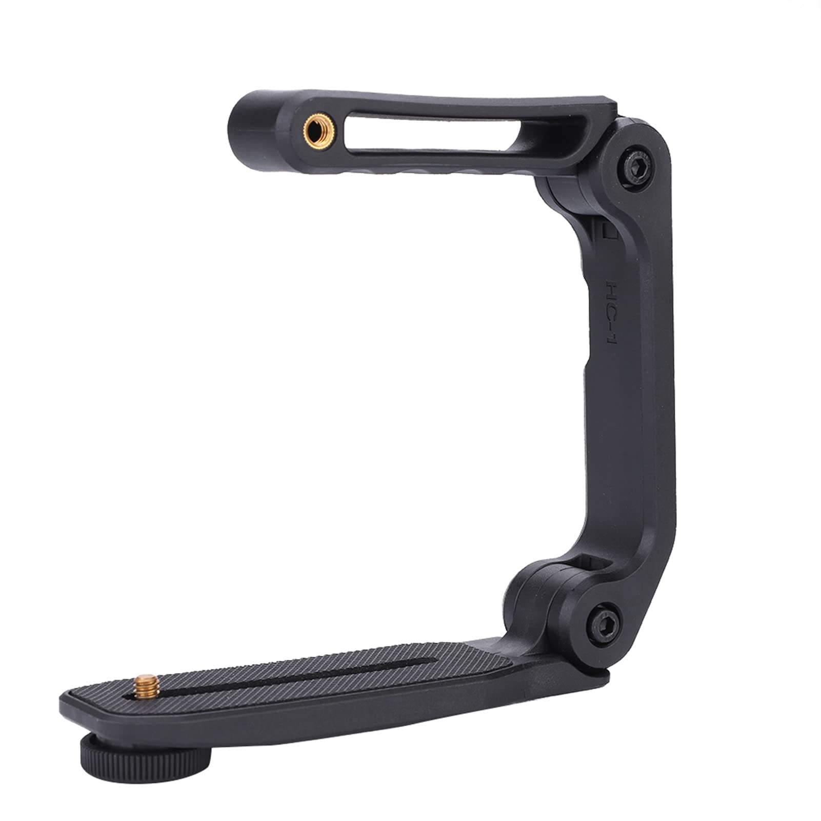 Fydun Video Action Stabilizing Handle Grip Handheld Stabilizer U Grip For Dslr Camera, Black, 1/4-20 Connector, Compatible With Dslr, Digital Video Camera