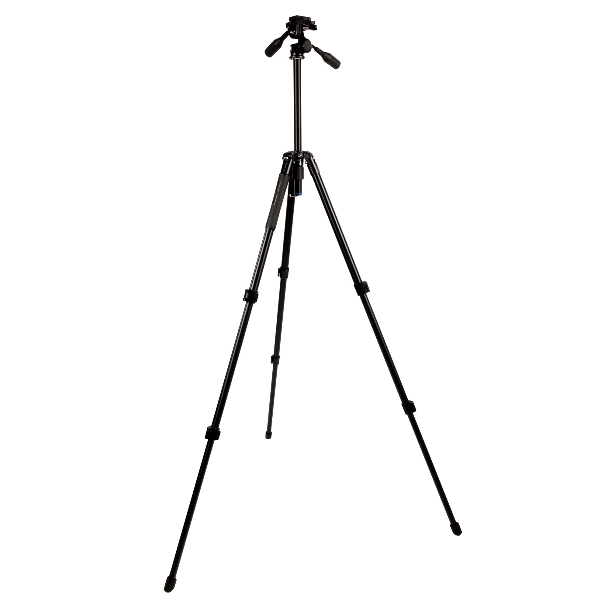 Slik Pro Al-523-3W Aluminum Tripod Kit With Sh-747 3-Way Pan Head, Black (613-375)