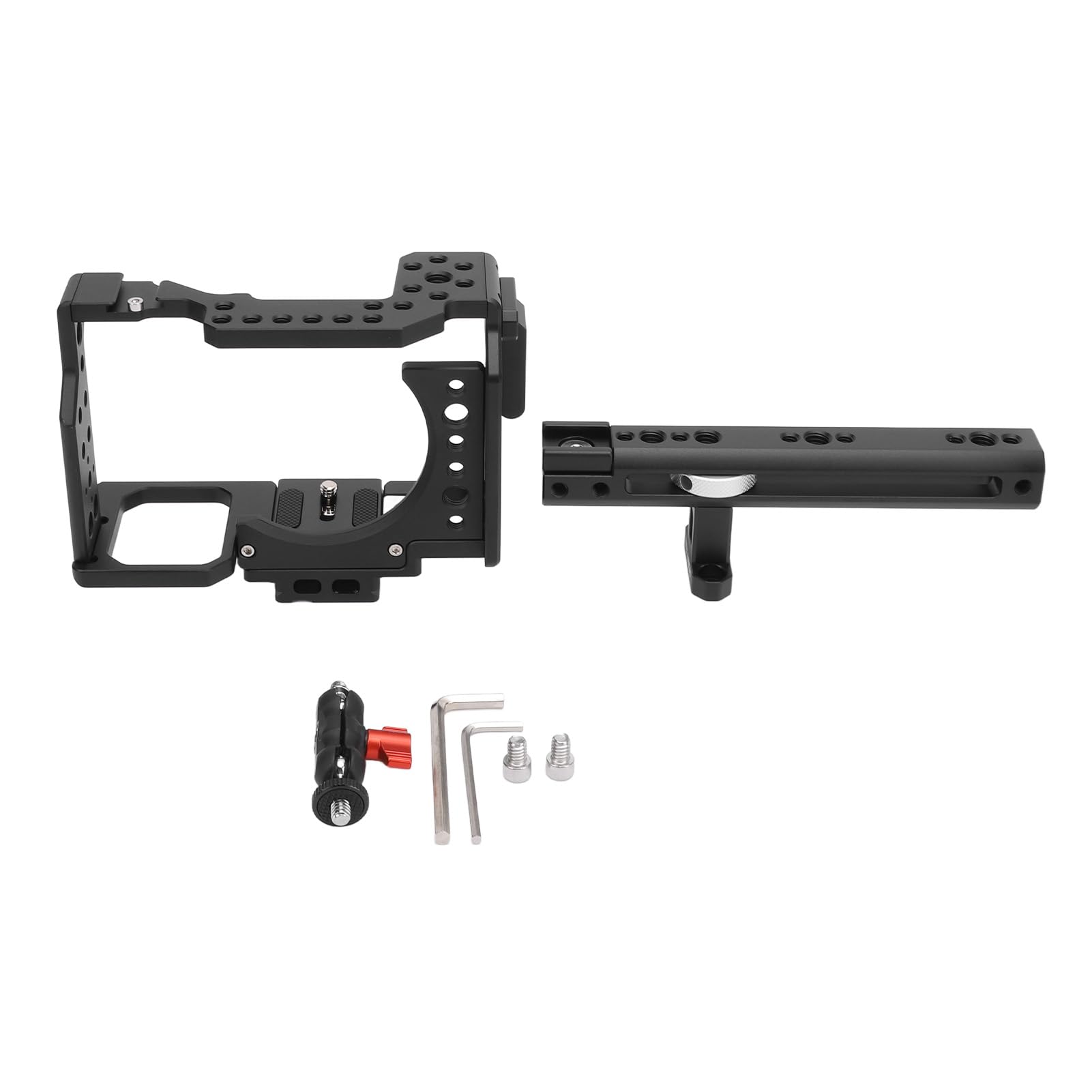 Acouto Series Camera Kit - Aluminum Alloy Camera Video Rig Handheld Stabilizer With 1/4 3/8 Inch Screw Hole Cold Shoe Mount