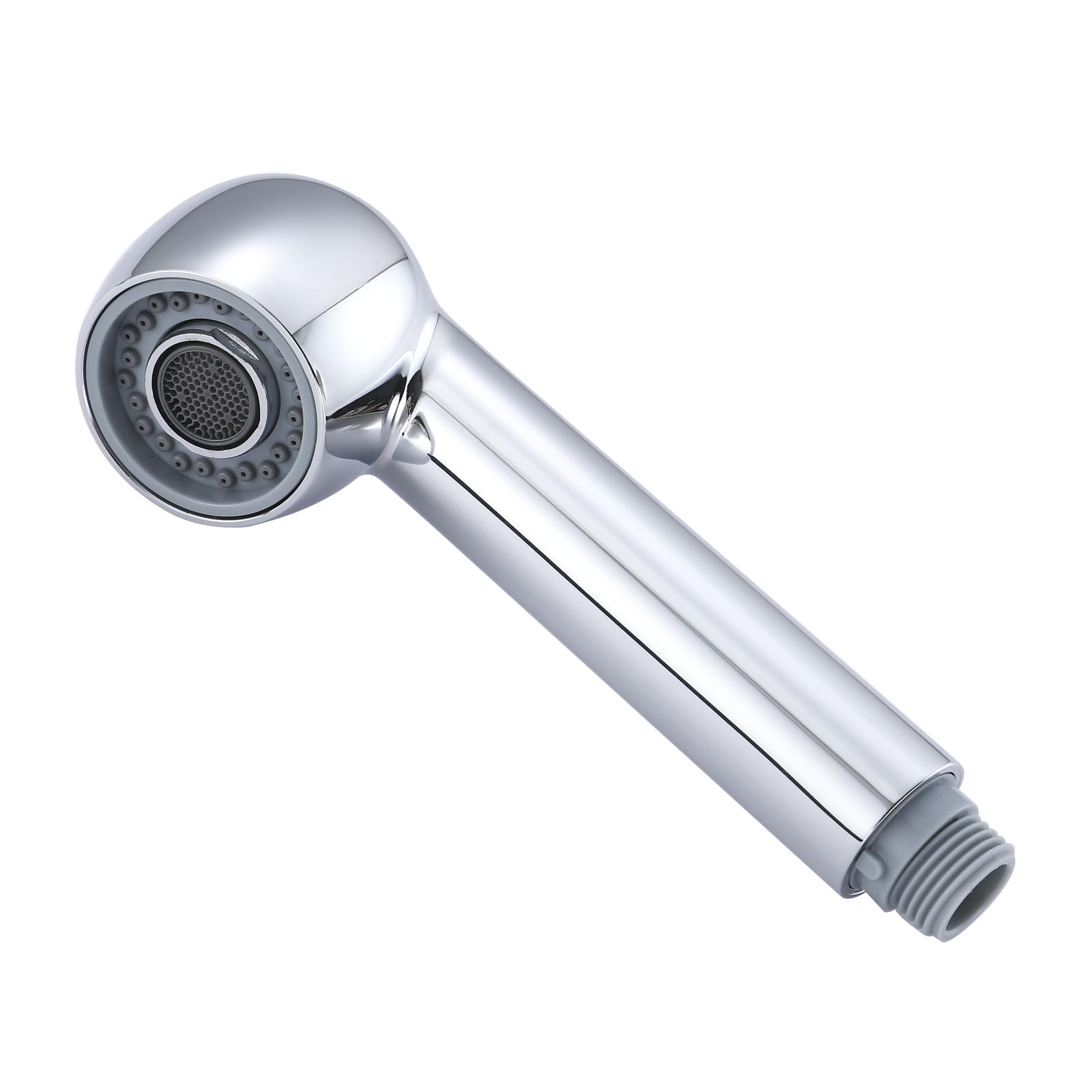 Gnimauhz Kitchen Sink Pull Down Faucet Head Replacement 2-Functions Pull Out Sprayer Head Chrome, (Plating)