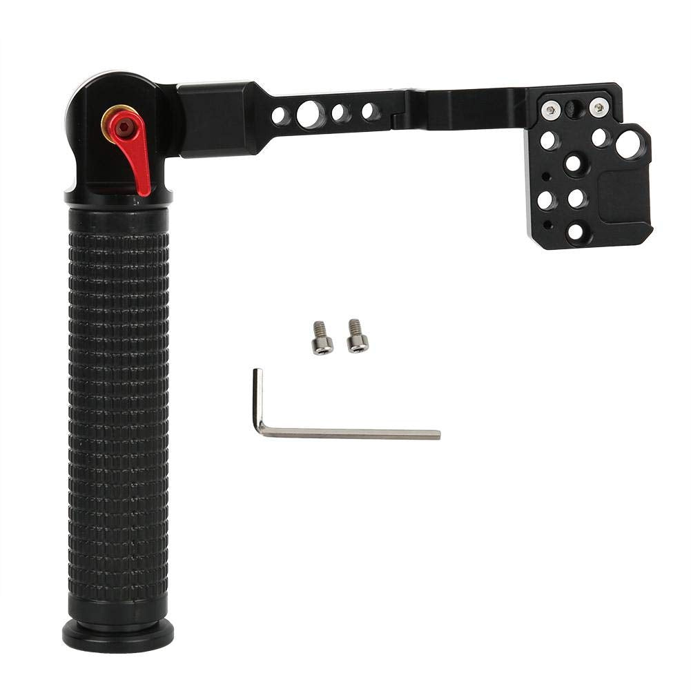 Vbestlife Stabilizer Handle Grip, 1/4'' 3/8'' Mount Aluminium Alloy Folding Handheld Grip Stabilizer Accessories For Dji Ronin S/Ronin Sc