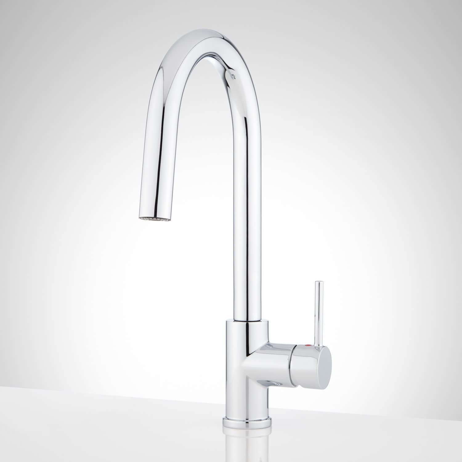 Signature Hardware 445048 Ravenel 1.8 Gpm Single Hole Pull Down Kitchen Faucet - Chrome