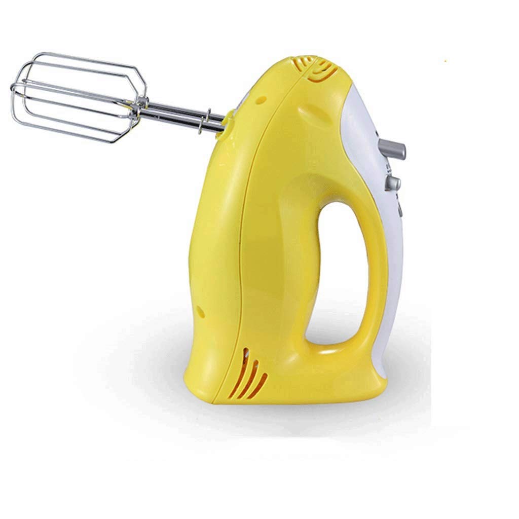 Hhbuo Egg Beater,Electric Mixer Hand Held, Multi-Function Hand Mixer And Blender, Beaters,Blender,Beaker,Milk Frother,Whisk-Pearl White Fine