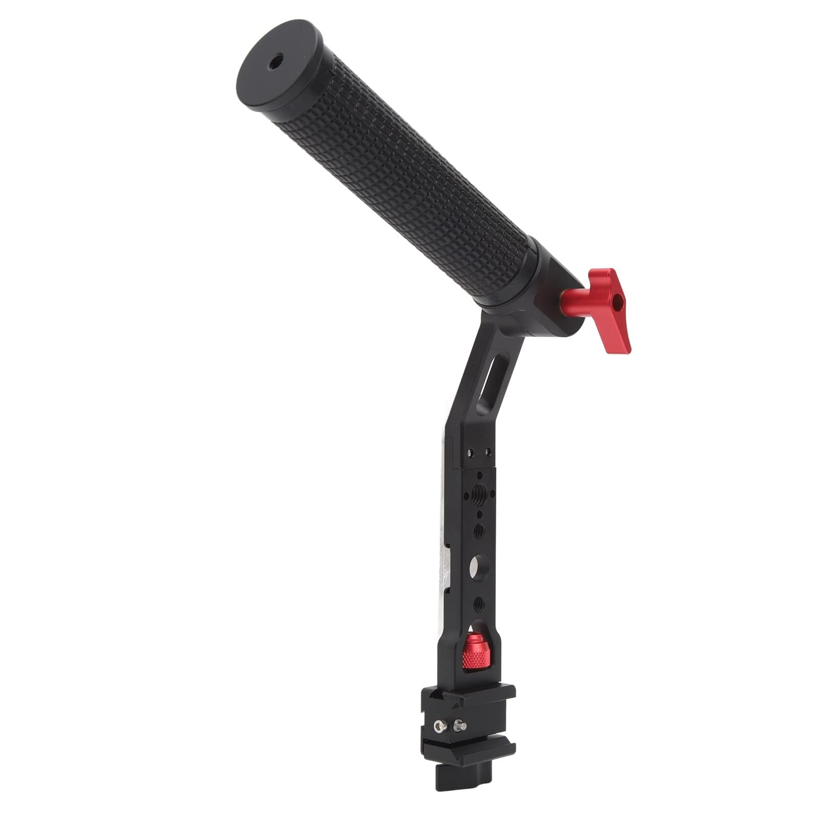 Wisoqu Stabilizer Hand Grip, 1/4 Inch Screw Holes High Strength 3/8 Inch Screw Holes Adjustable Handle Grip Aluminum Alloy For Dji Ronin Rsc2 For Dji Ronin Rs2