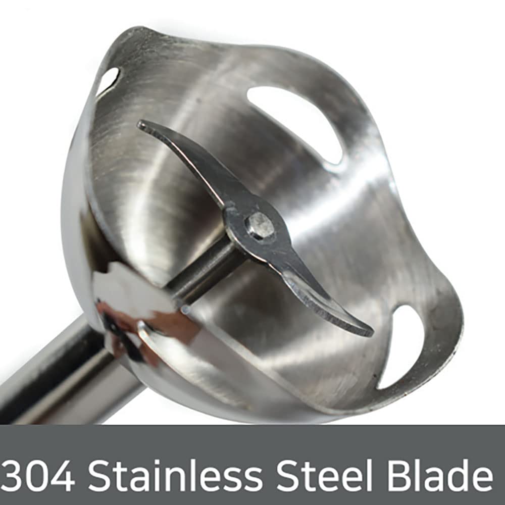 Lp Living Plus Powerful Electric Hand Blender, 400W With Two Speed Control, Detachable Base, Kitchen Blender For Smoothie, Puree, Coffee