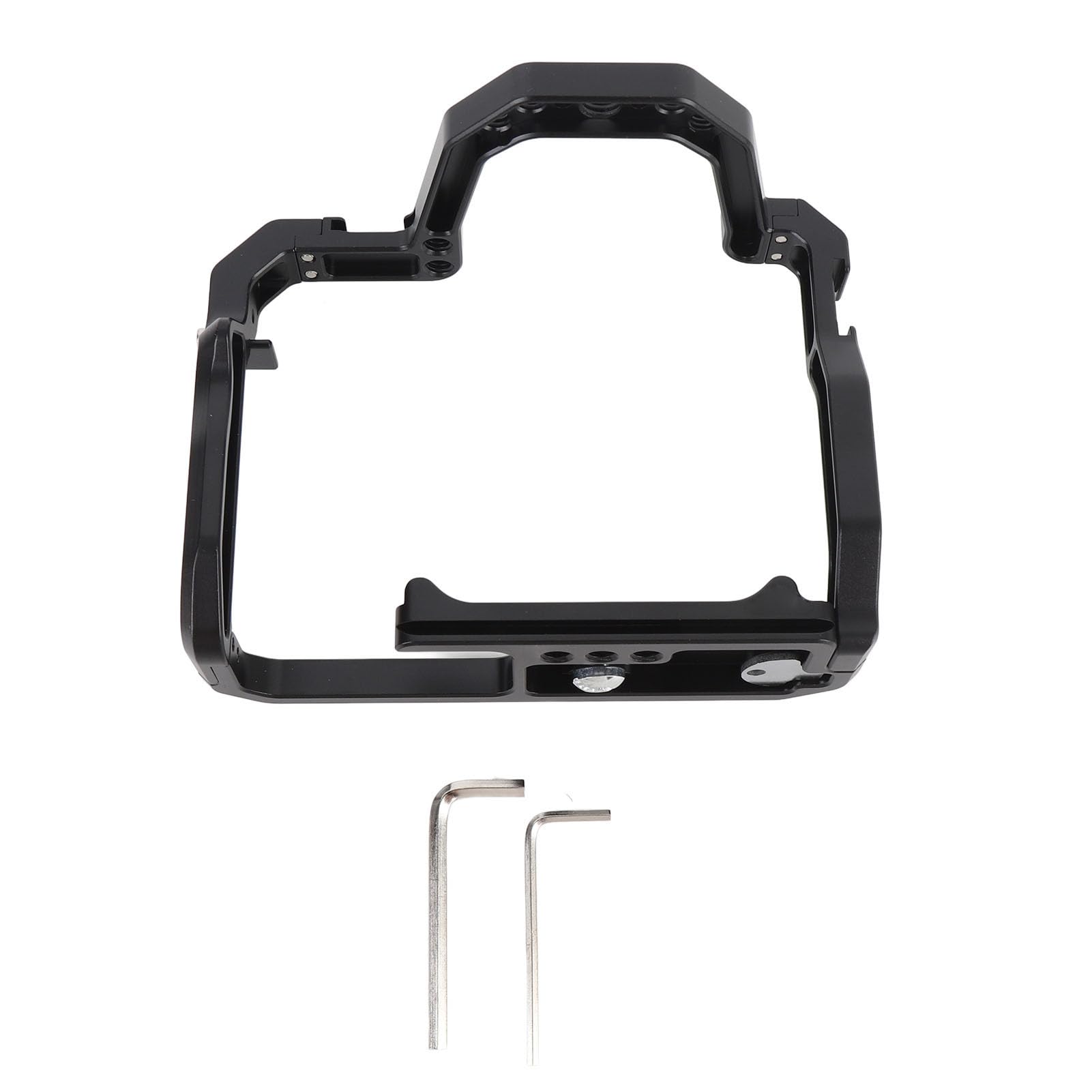 Akozon Aluminum Alloy Camera Video Cage Stabilizer For 200D 200Dii Extension Cage
