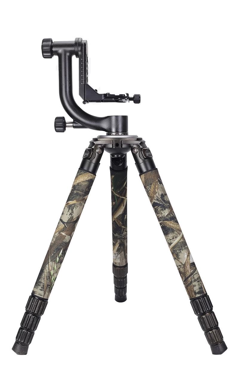 Chasing Birds Camouflage Waterproof Tripod Protective Cover For Leofoto Lm/Lp/Lq/Ls/Lx Tripod Leg Protective Cover (Lm-405C, Reed Camouflage)
