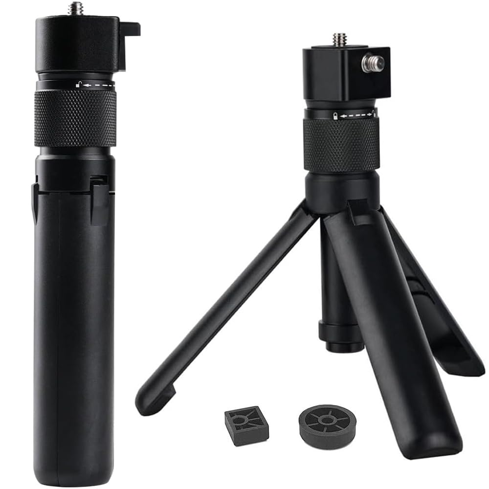 Topling Bullet Time Handle Tripod Multi-Functional Tabletop Fold Tripod For Insta360 X4, Insta 360 X3, One Rs, Go Pro Hero 11 10 9 5 4 3 Sport Action Camera Accessories