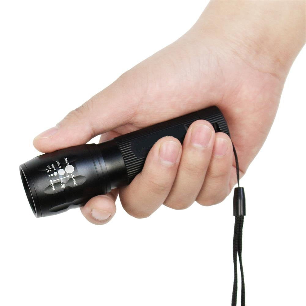 Navigator 1193 Ultra Bright Portable Led Flashlight, Waterproof, Adjustable Focus, 3 Light Modes, Battery Included