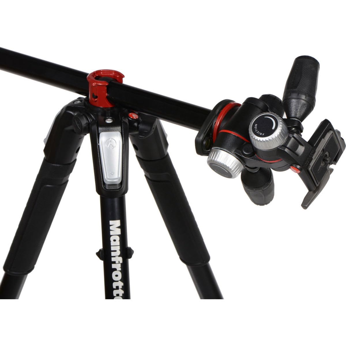 Manfrotto 055 3-Section Aluminum Tripod With 3-Way Head