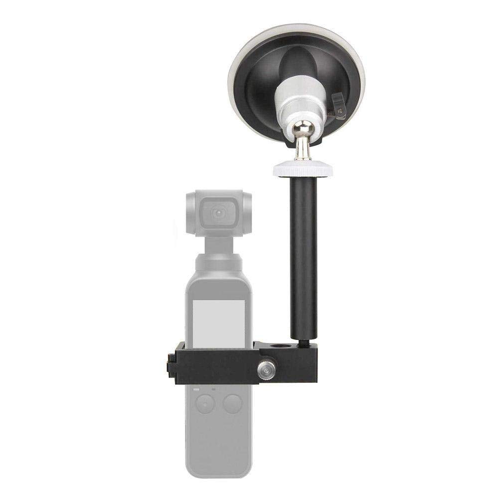 Pomya Camera Car Bracket,3/8 1/4 Car Holder Windshield Mount Bracket Stand+Suction Cup Set For Dji Osmo Pocket Camera
