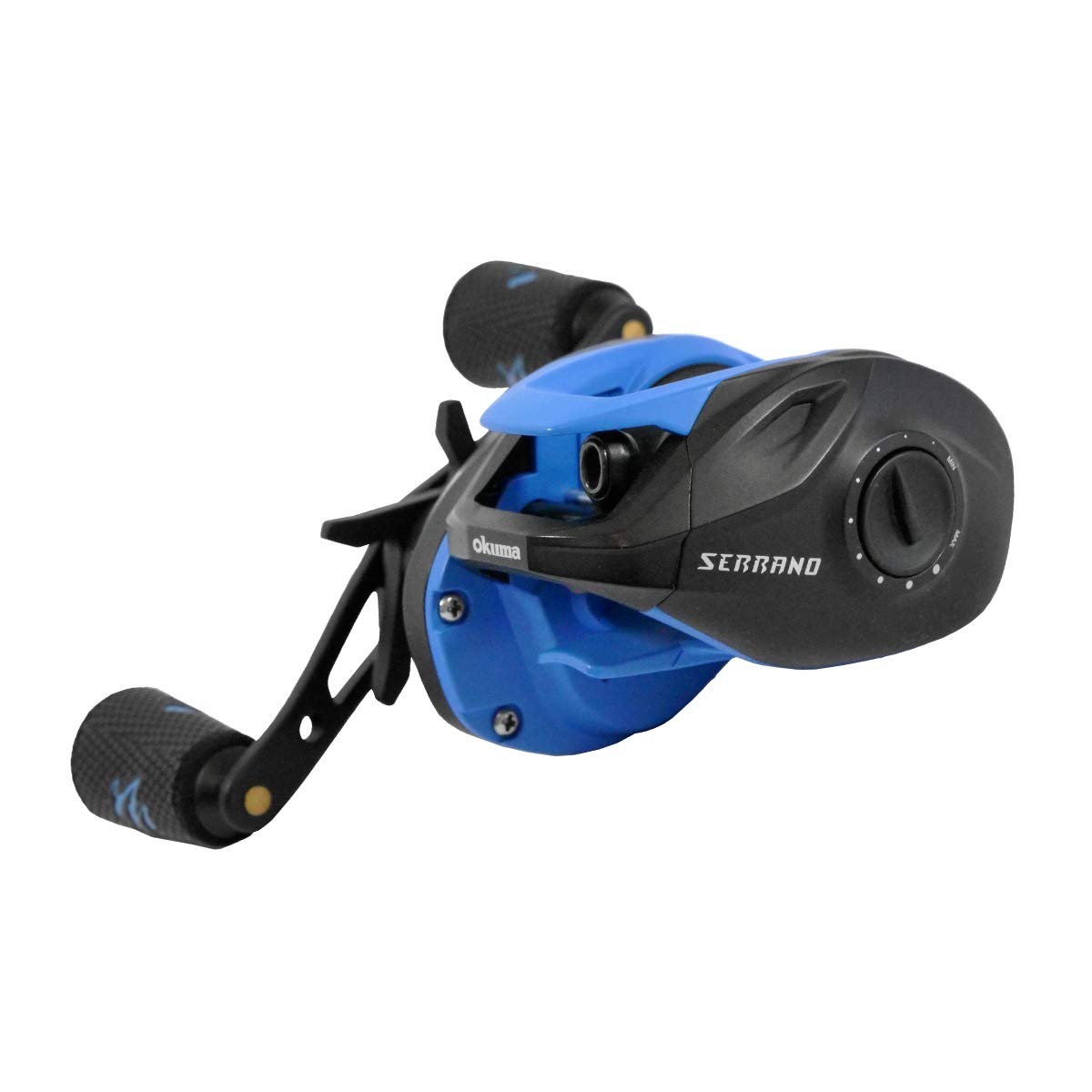 Okuma Serrano Low Profile High Speed Lightweight Graphite Frame Baitcast Reel
