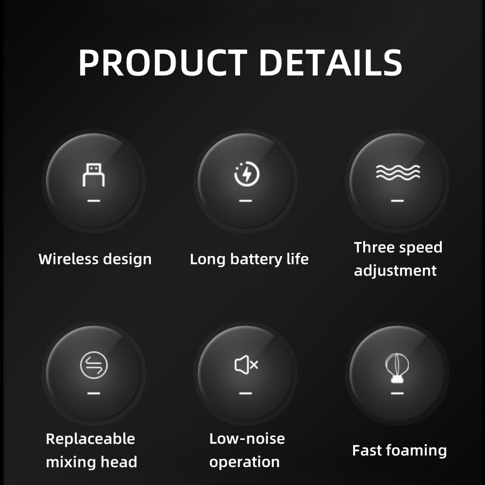 Taolivingmart Immersion Blender Handheld, 2-In-1 Hand Blender Electric With Usb Rechargeable 3 Speeds, Stainless Steel Blade Stick Blender With Whisk, For Coffee Latte,Hot Chocolate, Egg (Khaki)