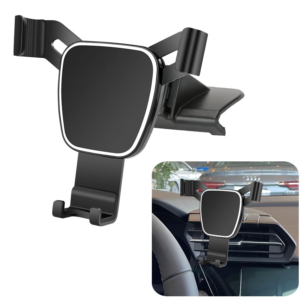 Lunqin Car Phone Holder For Audi A3 S3 Rs3 Auto Accessories Navigation Bracket Interior Decoration Mobile Cell Phone Mount