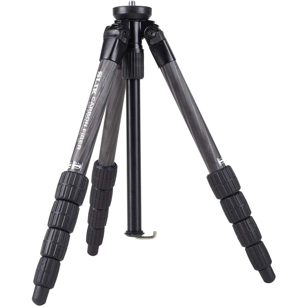 Slik Pro Cf-635 5-Section 51.5" Carbon Fiber Tripod Black (611-896)