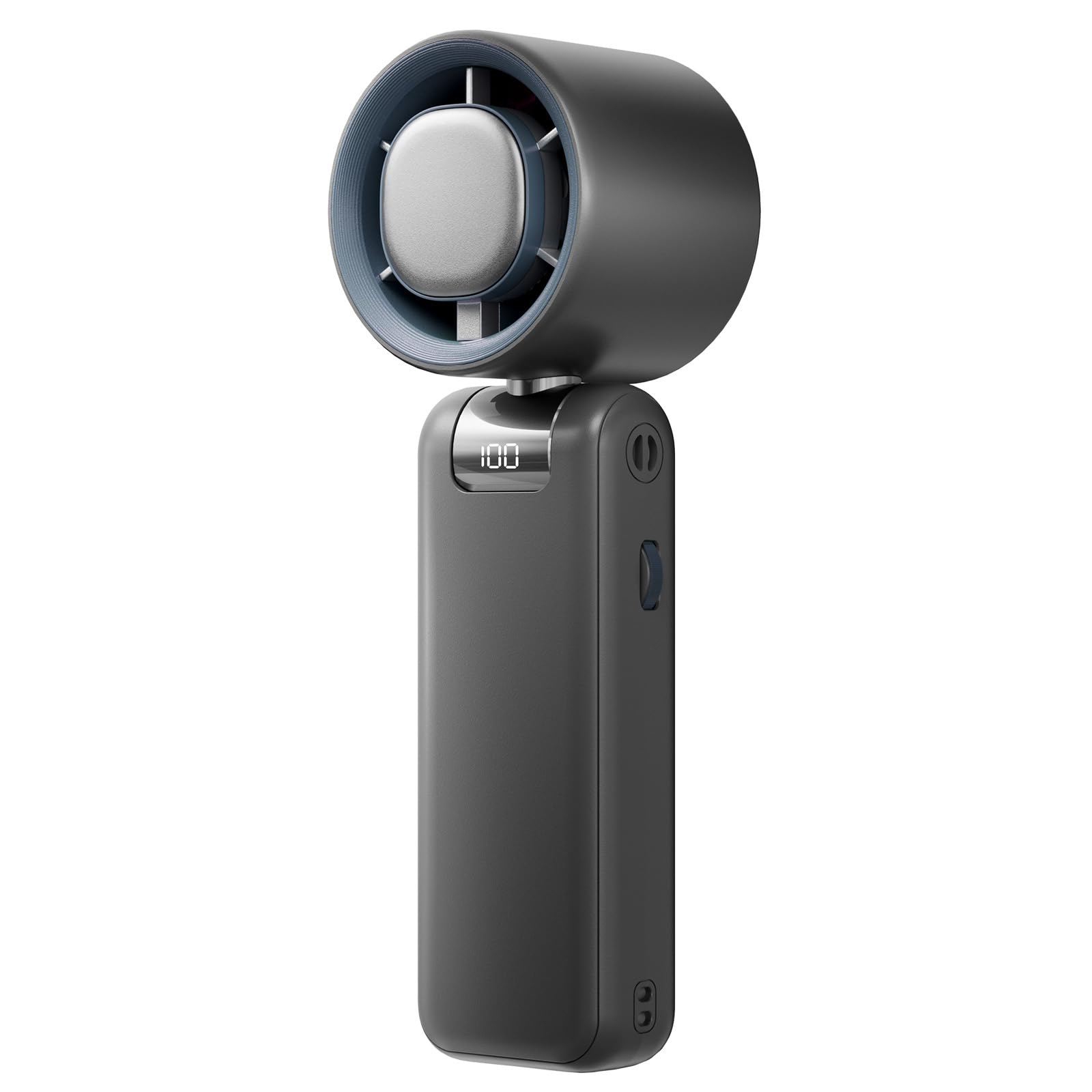 High Speed Handheld Fan, 13500 Rpm Turbo Motor Tec Instant Cooling, 4000Mah Battery (3-23H) Lcd - Koospark