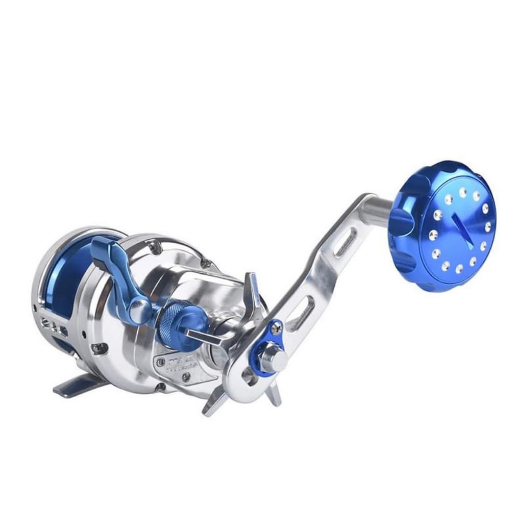 Ancient Mariner Slow Pitch Jigging Reel, Incredible Durability Star-Drag Jigger Fishing Reel Saltwater Conventional Reels