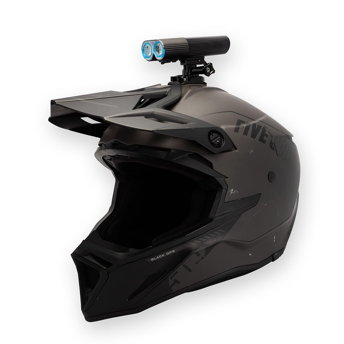 Mountain Lab X2000 Flashlight Kit – 2000 Lumen High-Performance Led Light With Handlebar & Helmet Mounts, Remote Control, And Power Bank Function