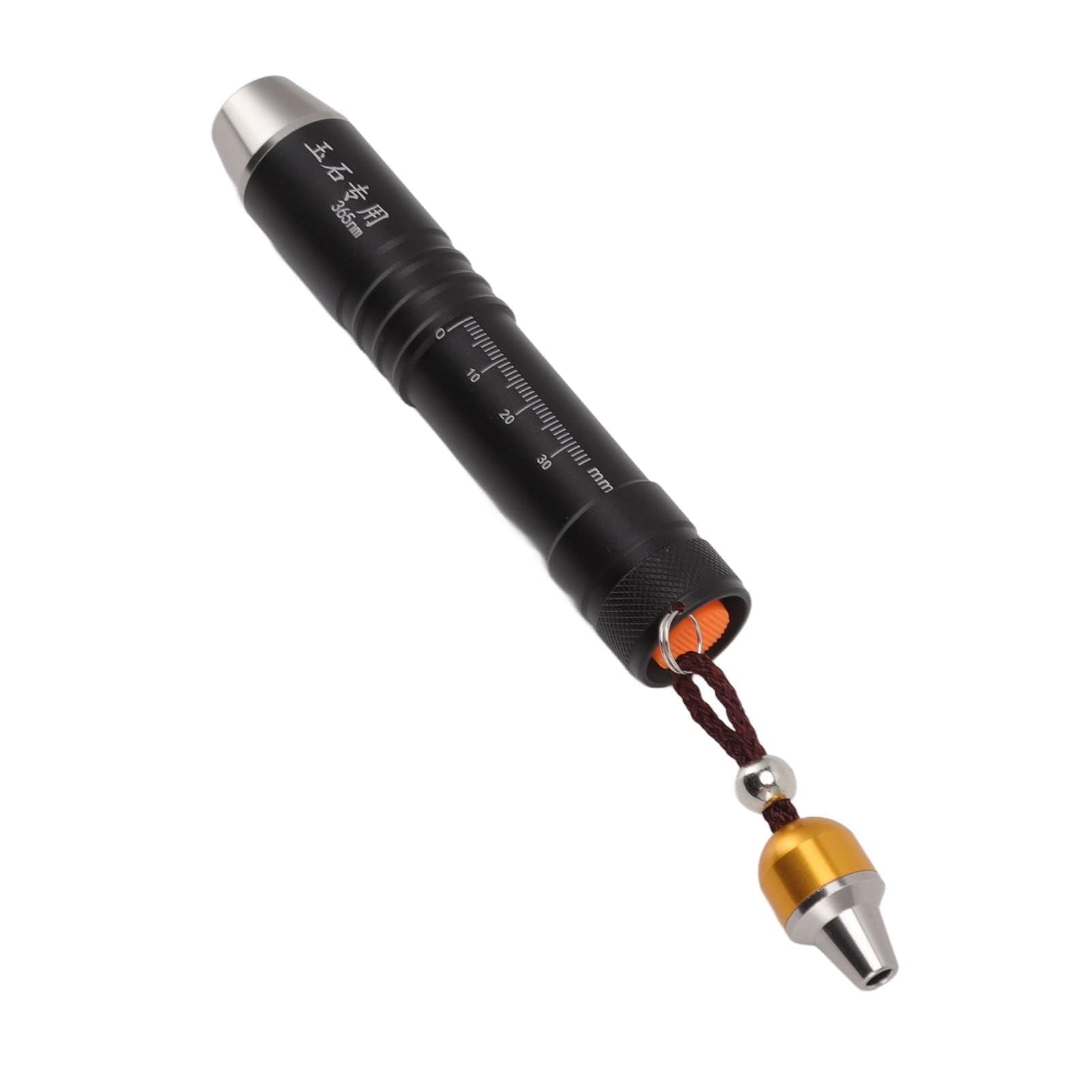 Hyuduo Identification Flashlight Small Diameter Triple Light Source Prevent Counterfeit Jade Appraisal Light For Jewelry,Multi Function Lighting Flashlight For Camping Hiking Emergency