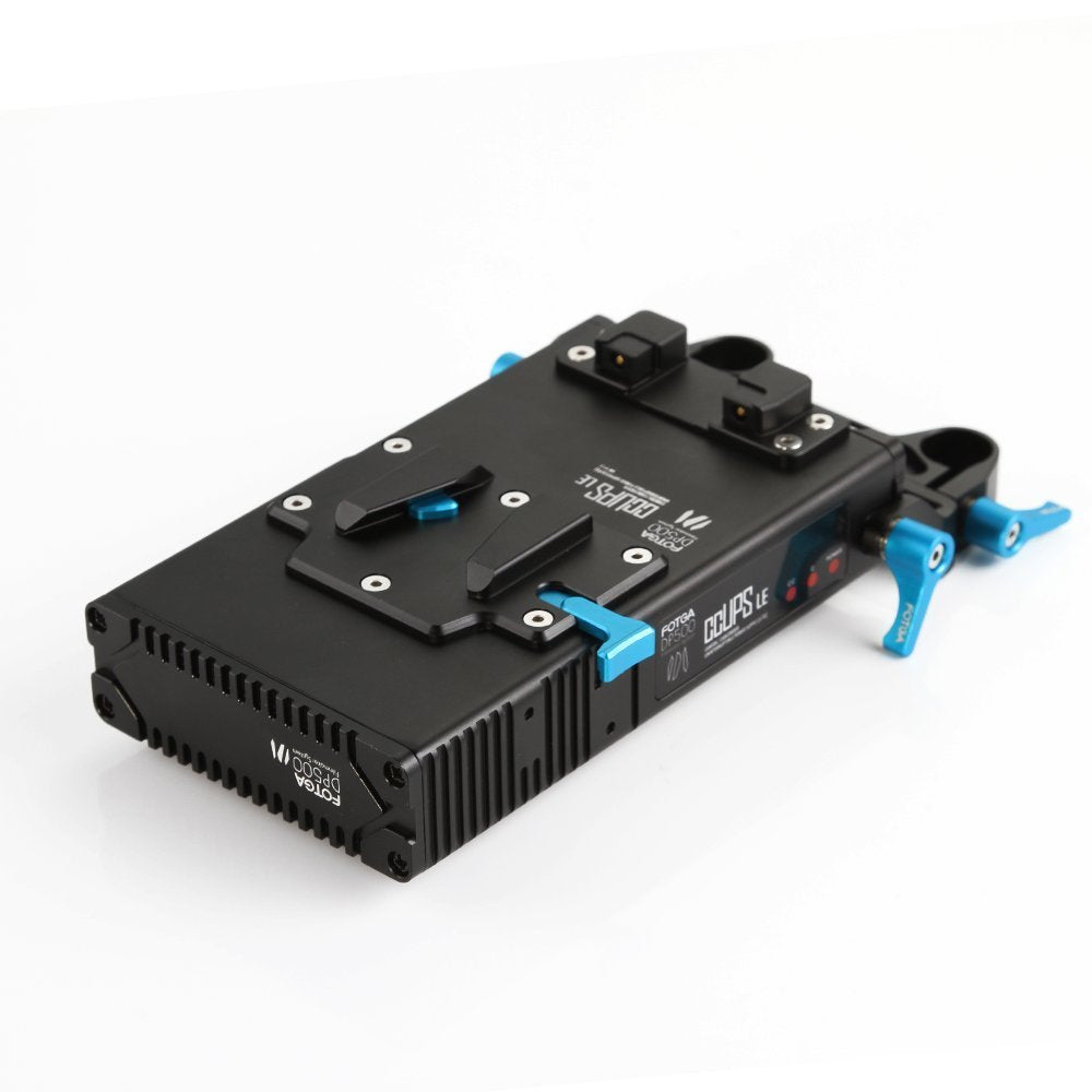 Fotga Dp500 15Mm Rail Power Supply V Mount Battery Plate & Charger For Dslr Mirrorless Camera Monitor Video Transmitter A7/A7R/A7S A9 Gh6 S5Ii Canon R5C R50 R8 R10 Z8 Z9 Bmpcc 4K 6K Pro