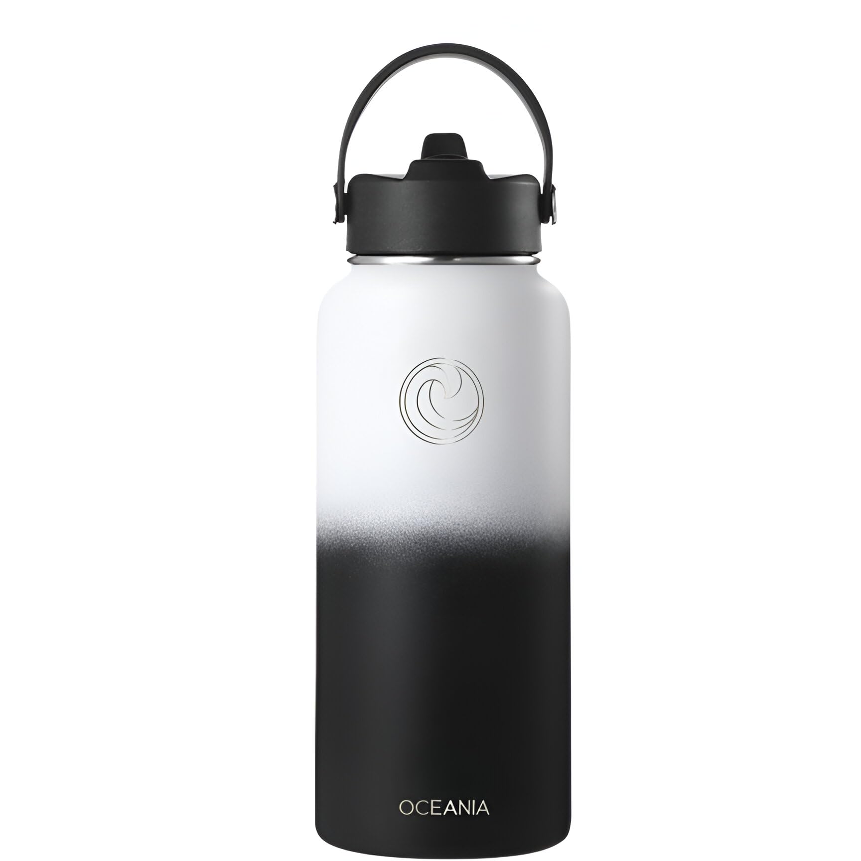 Oceania Flask 32Oz Stainless Steel Water Bottles Modern, Leakproof, Hydro-