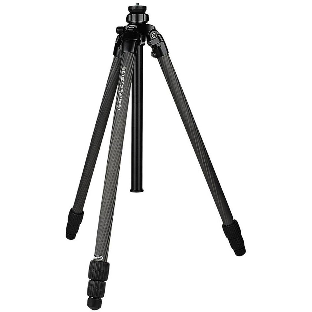 Slik Pro Cf-933 Carbon Fiber Heavy Duty Tripod 3-Sections 80.5"