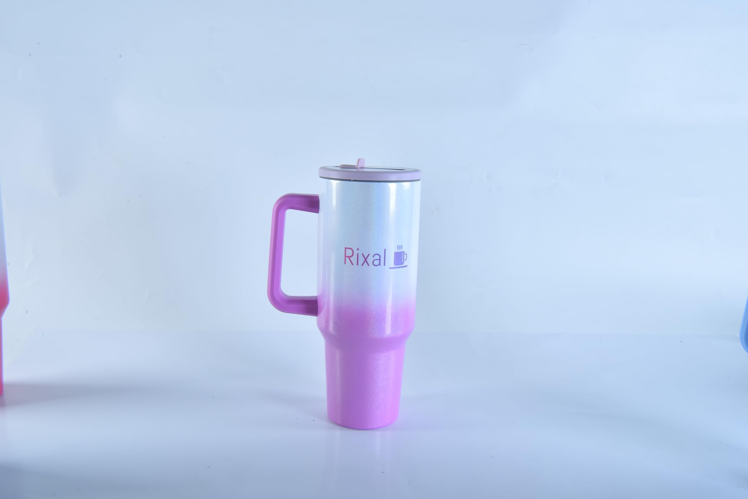 Insulated Reusable Stainless Steel Water Bottle With Straw, Coffee Mug With Lid