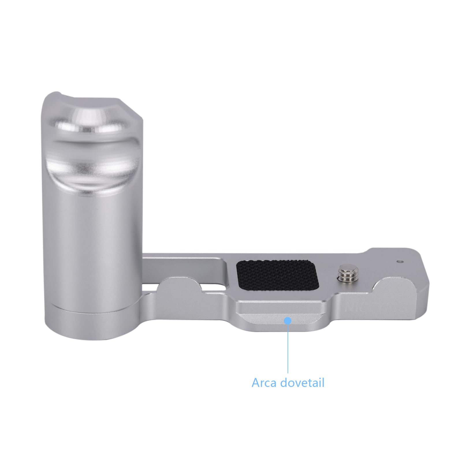 Niceyrig Zv-1 Ii/Zv-1F L-Shape Grip For Sony Vlog Vlogging Camera, Extension Bracket With Quick Release Plate For Arca Style (Silver Version) - 595