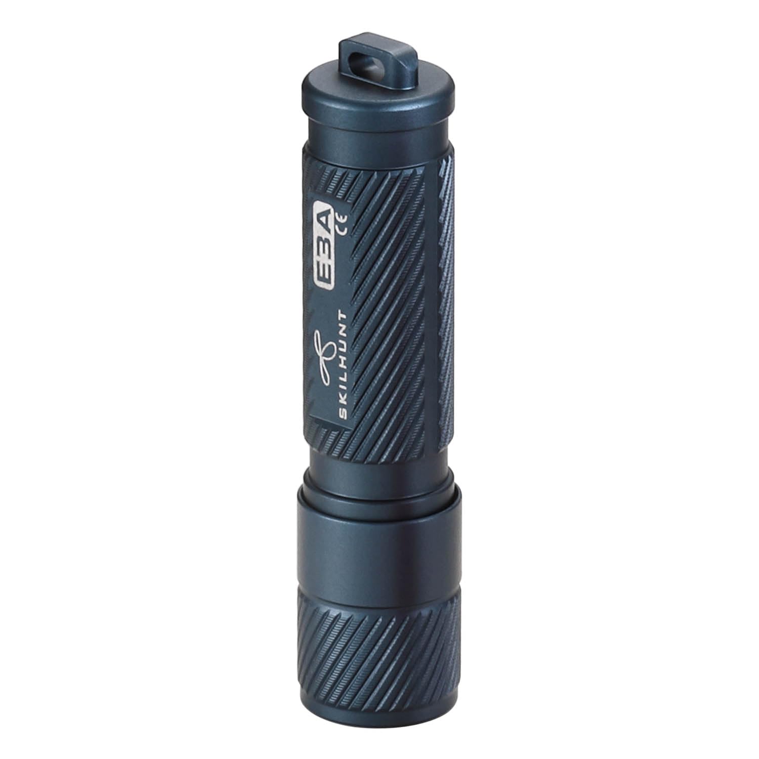 Skilhunt E3A Small Keychain Mini Light Super Tiny Key Chain Torch Aaa Battery(Included) Pocket Edc Led Flashlight For Indoor And Outdoor (Slate High Cri)