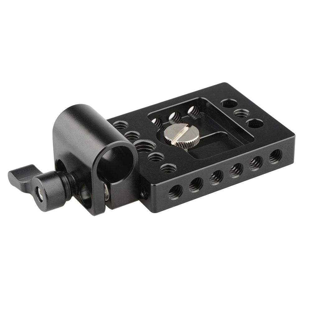 Camvate Mini Mounting Plate Rod Clamp For 15Mm Rod Support Dslr Rig - 1749
