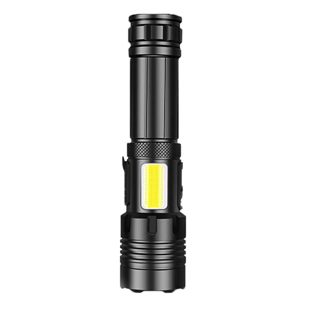 Xingnuo Led Portable Rechargeable Flashlight With 7 Working Modes And Variable Light Source, Ipx5 Water Repellent, Suitable For Home Outdoor Use