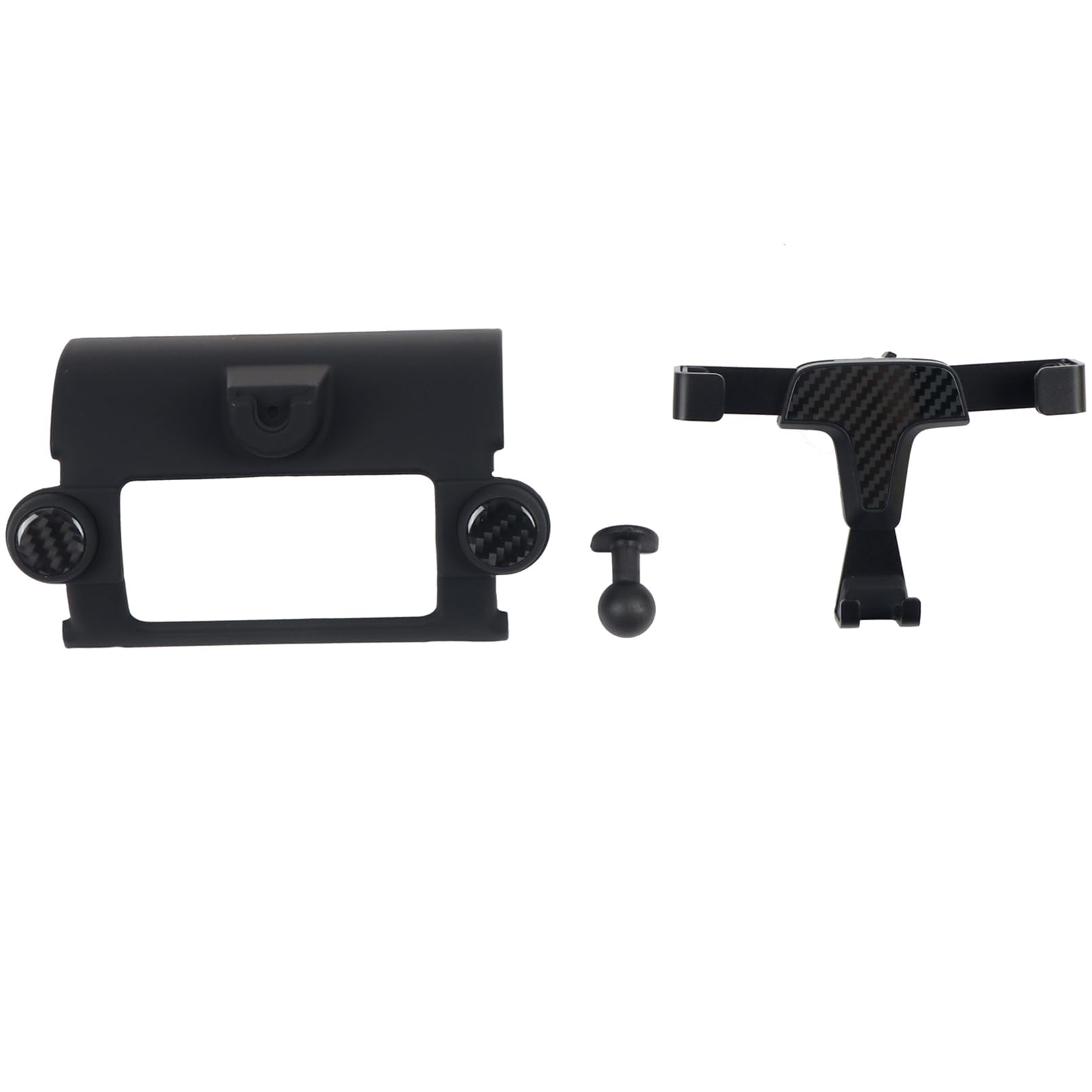 Itrims Car Phone Holder For Toyota Fj Cruiser 2007- Car Dashboard Mount Cell Phone Cradles Adjustable Phone Stand Holder Universal Compatible With Most Smartphones Carbon Fiber