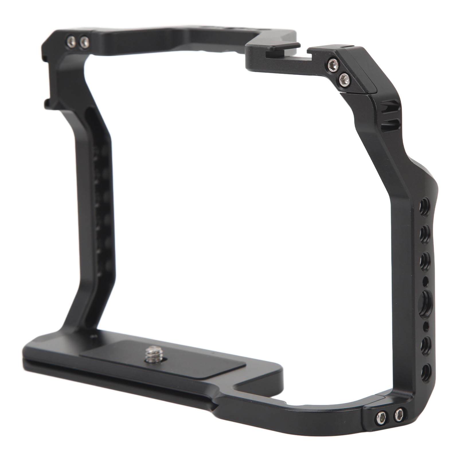 Yoidesu Camera Cage For 5Dmark3 5Dmark4, Aluminum Alloy Rugged Camera Stabilizer, Video Camera Cage Rig With Threaded Hole Cold Shoe Support Equipment Expansion