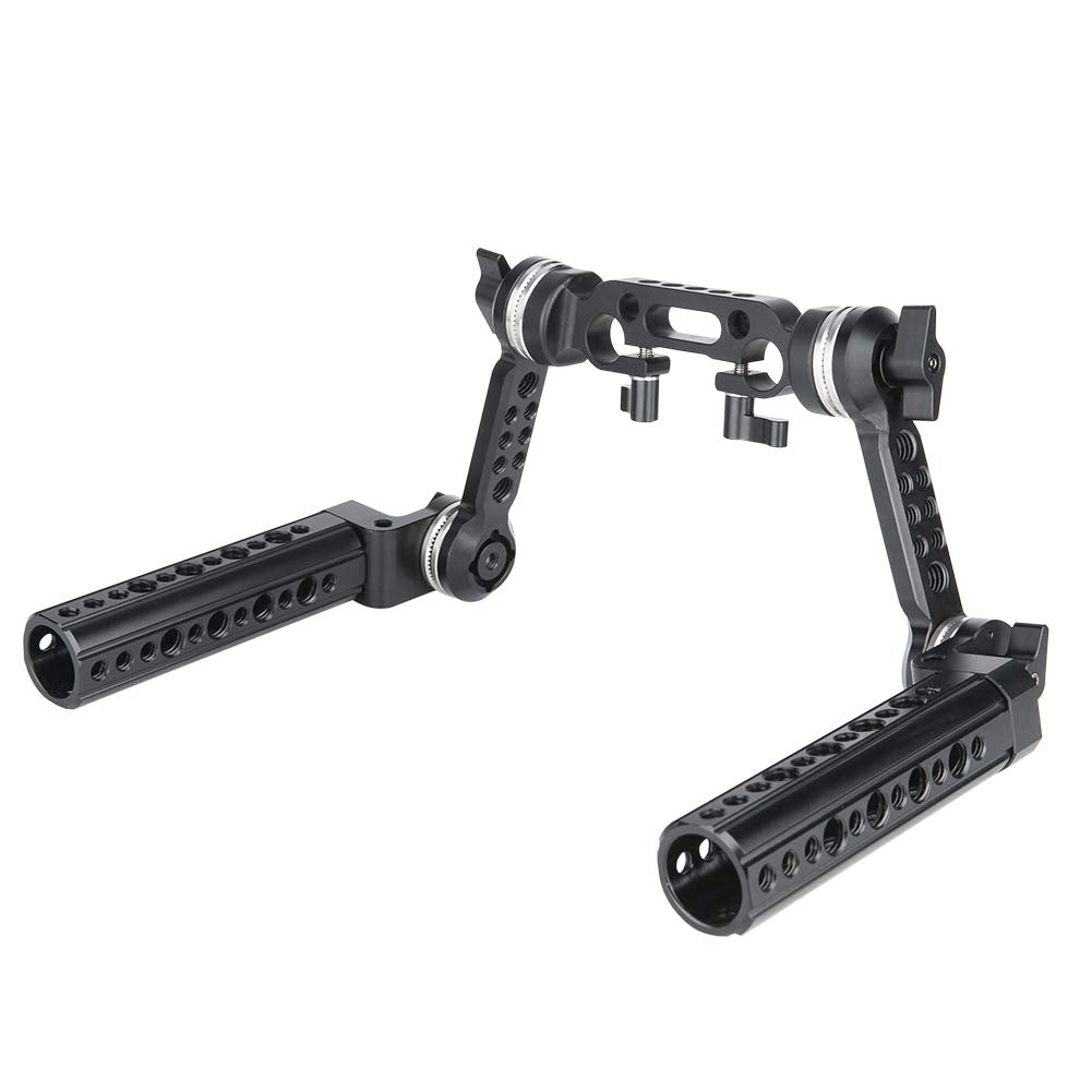 Niceyrig Rosette Handle Kit With Extension Arm M6 Threaded Applicable For 15Mm Dslr Shoulder Pad Rig System - 271