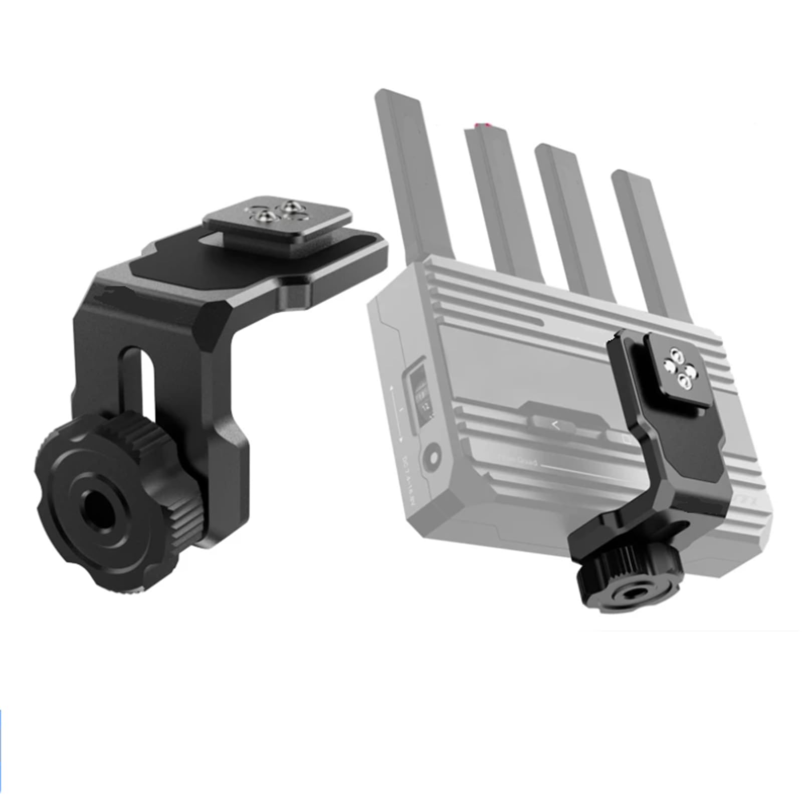 Wansupyin Video Transmission System Bracket Adapter With 1/4 Screw For Dji/Rs2/Rsc2/Rs3/Rs2Pro Stabilizer