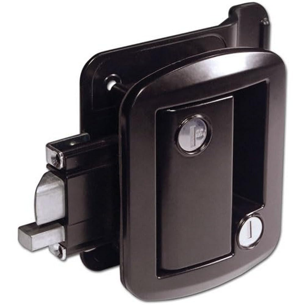 Creative Products Group Ttl-43610-2006-Al-1Pk Global Classic Pro Entry Door Lock With Deadbolt - Black